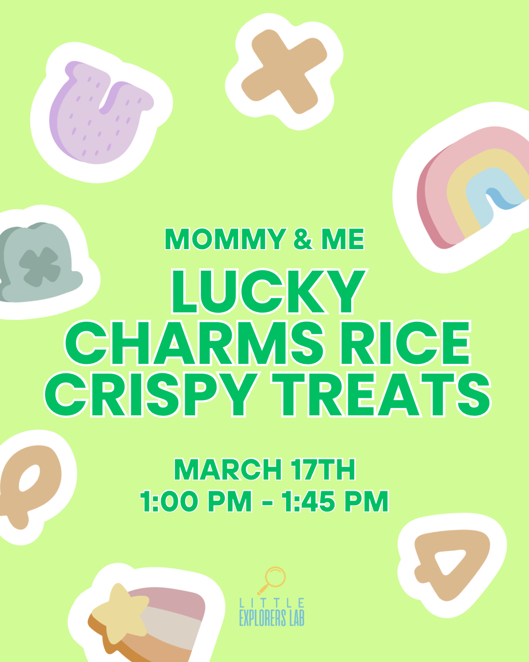 Lucky Charms Rice Crispy Treats