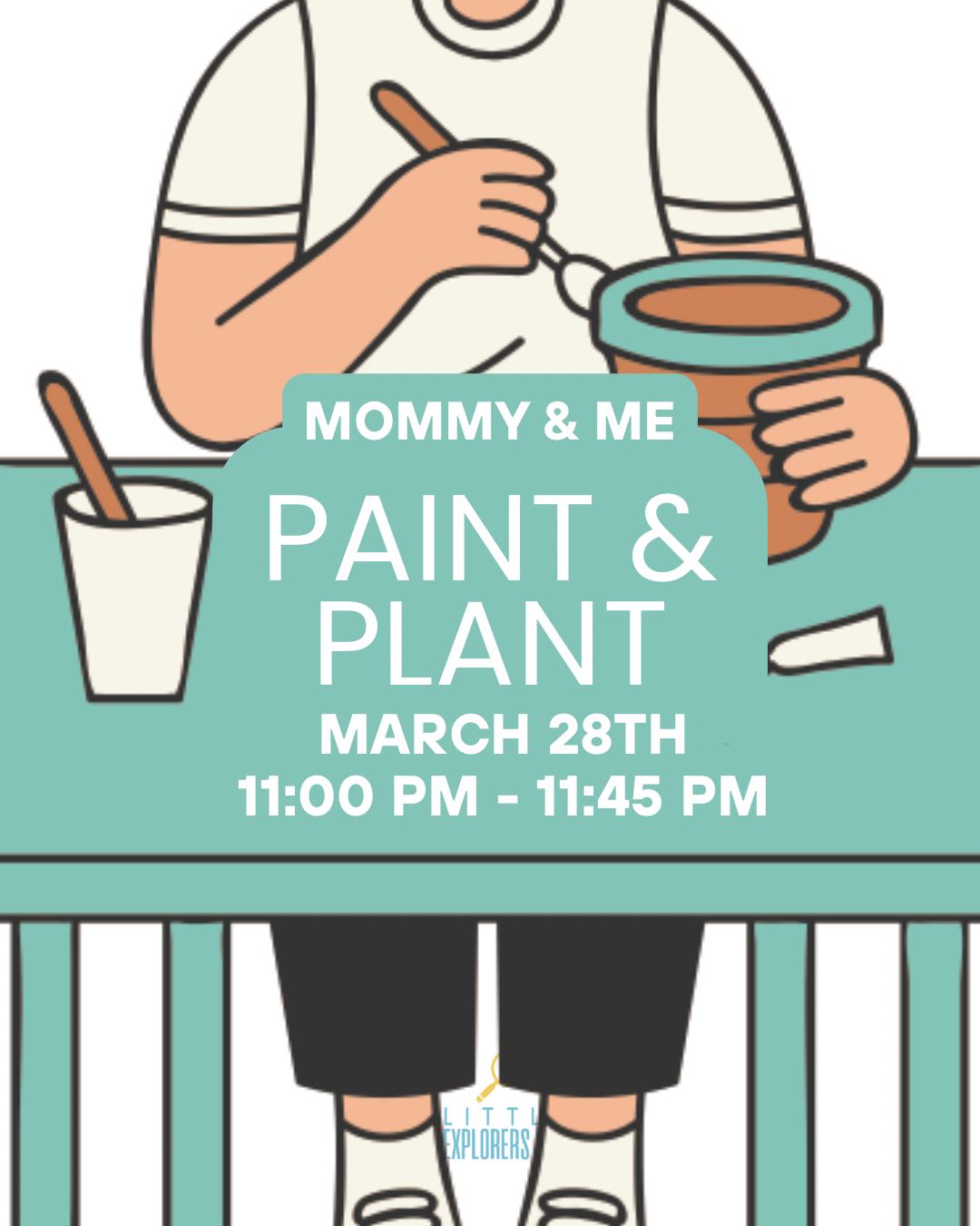 Mommy & Me: Paint & Plant