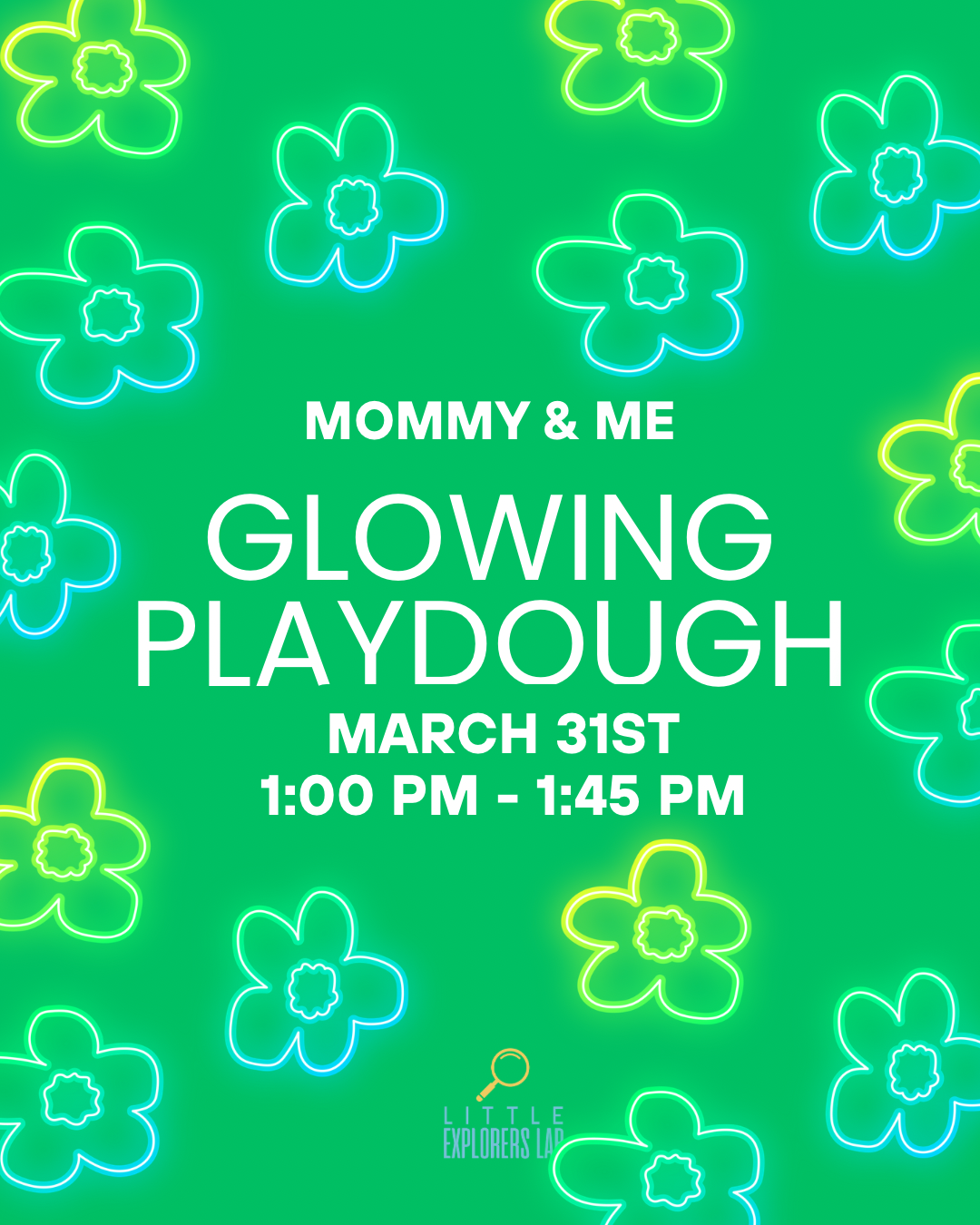 Mommy & Me: Glowing Play dough