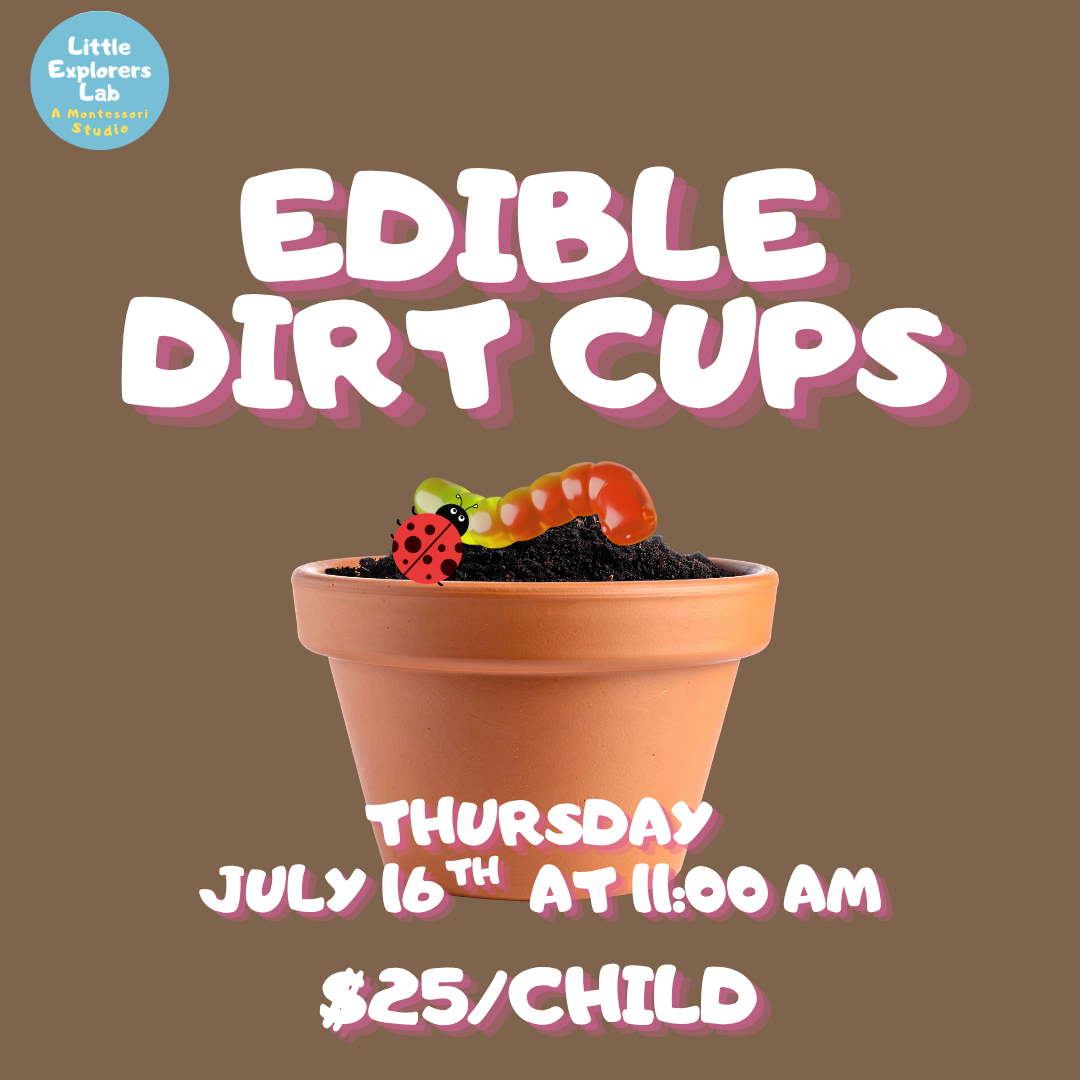EDIBLE DIRT CUPS