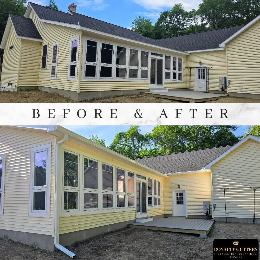 Seamless Gutter Installation in Leicester, MA