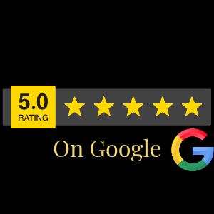 5 Star Rating on Google