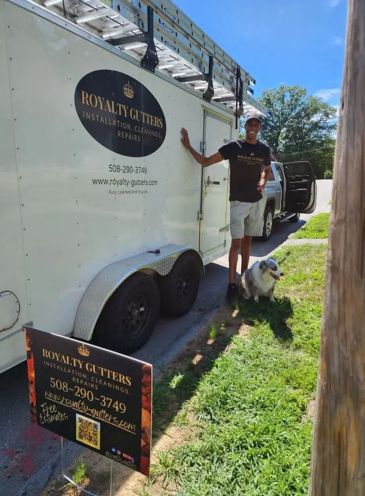 Jerry Johnson, Owner of Royalty Gutters in Worcester, MA