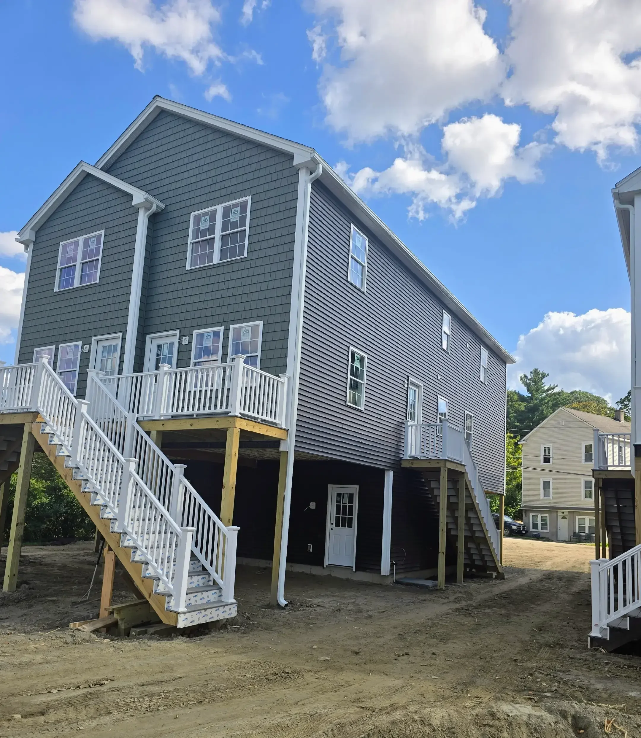 Royalty Gutters LLC in collaboration with J.M. LaBouef General Contracting on Indian Lake in Worcester, MA