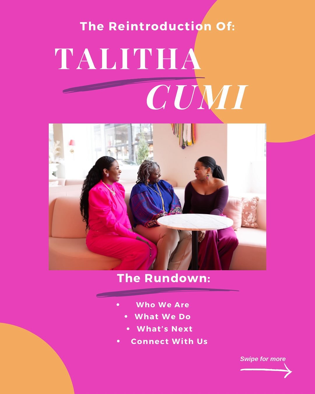 We’re back!…
Although we’ve never left 🤗
We’ve constantly been investing in our sisterhood and community in real life; but now we want to do the same here. Get ready for more encouragement, fun and messages from the heart.
