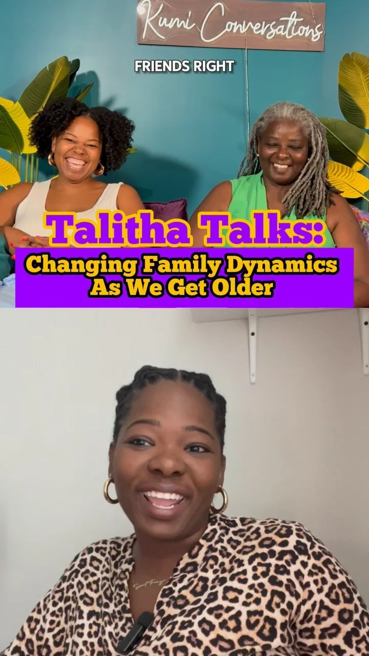 We’re talking Changing Family Dynamics as we’ve gotten older! 🤩💜
Can you relate? What’s a way you’ve seen your relationship with your parent, child or sibling change as the years’ gone by?
Watch the FULL video for