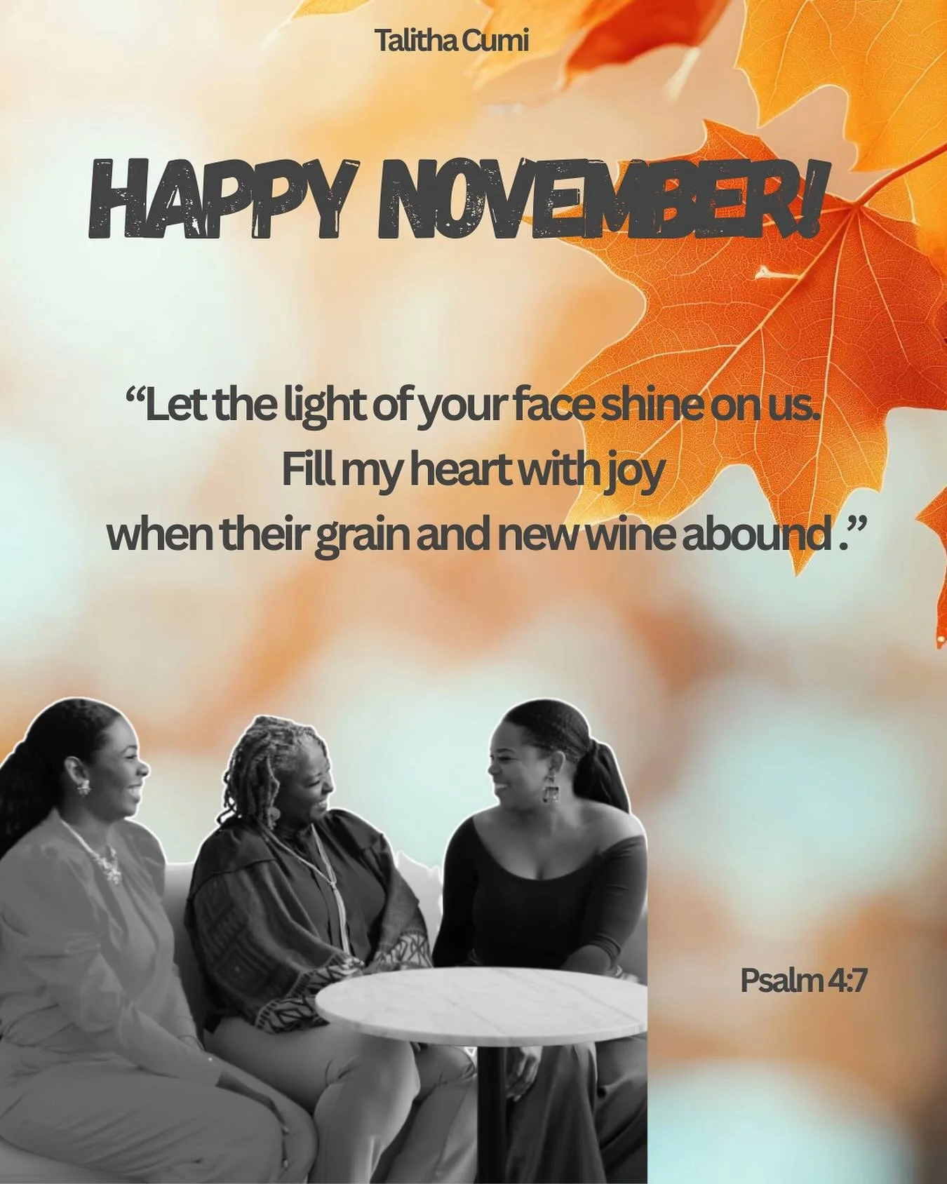 It&rsquo;s a new month! May God&rsquo;s power and love be evident in each new day. 🍁 

What are you looking forward to? Praying for? Expecting?

#november #christian #encouragement #newmonth #newmonthblessings