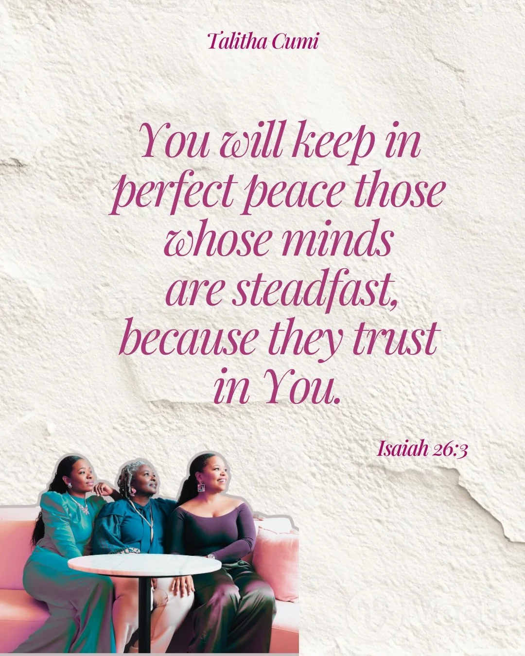 The New Year can bring anxiety and uncertainty, but let's not get caught up in the chaos. Instead of rushing into resolutions, let's focus on finding peace in God's promises. When we trust him with our lives, we'll find peace that transcends the nois