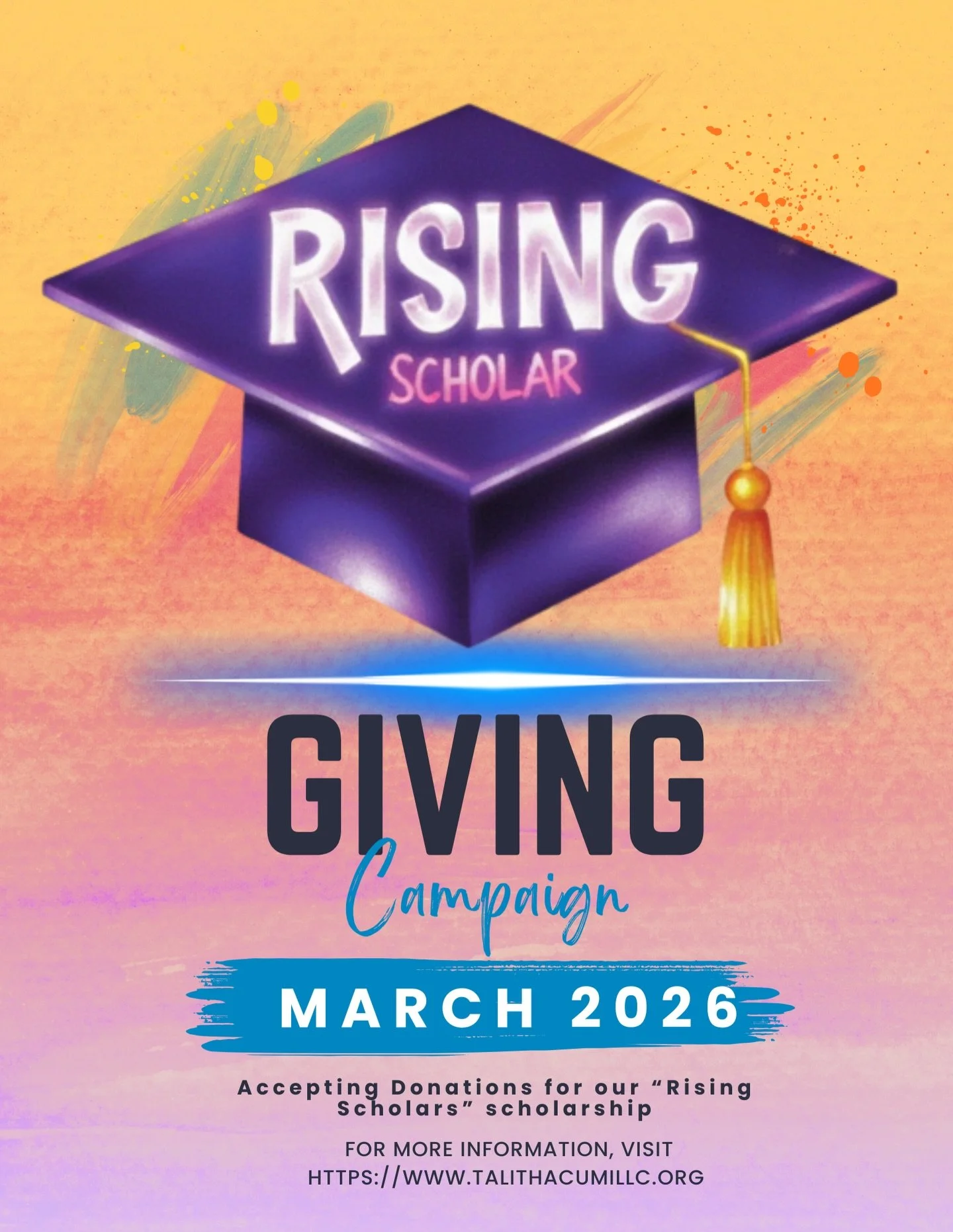 Giving back is at the heart of what we do, and our scholarships are a key part of that mission! TC's "Rising Scholar" initiative is now in its third year, and we're excited to partner with you!! Your contribution can make a real difference 