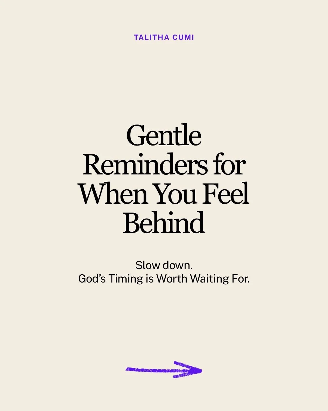 Sometimes society and life circumstances will make you feel like you're running behind. We label people as 'late bloomers' like God's slow in developing your life, but it's all about intentional timing. So, next time someone says you're behind, your 