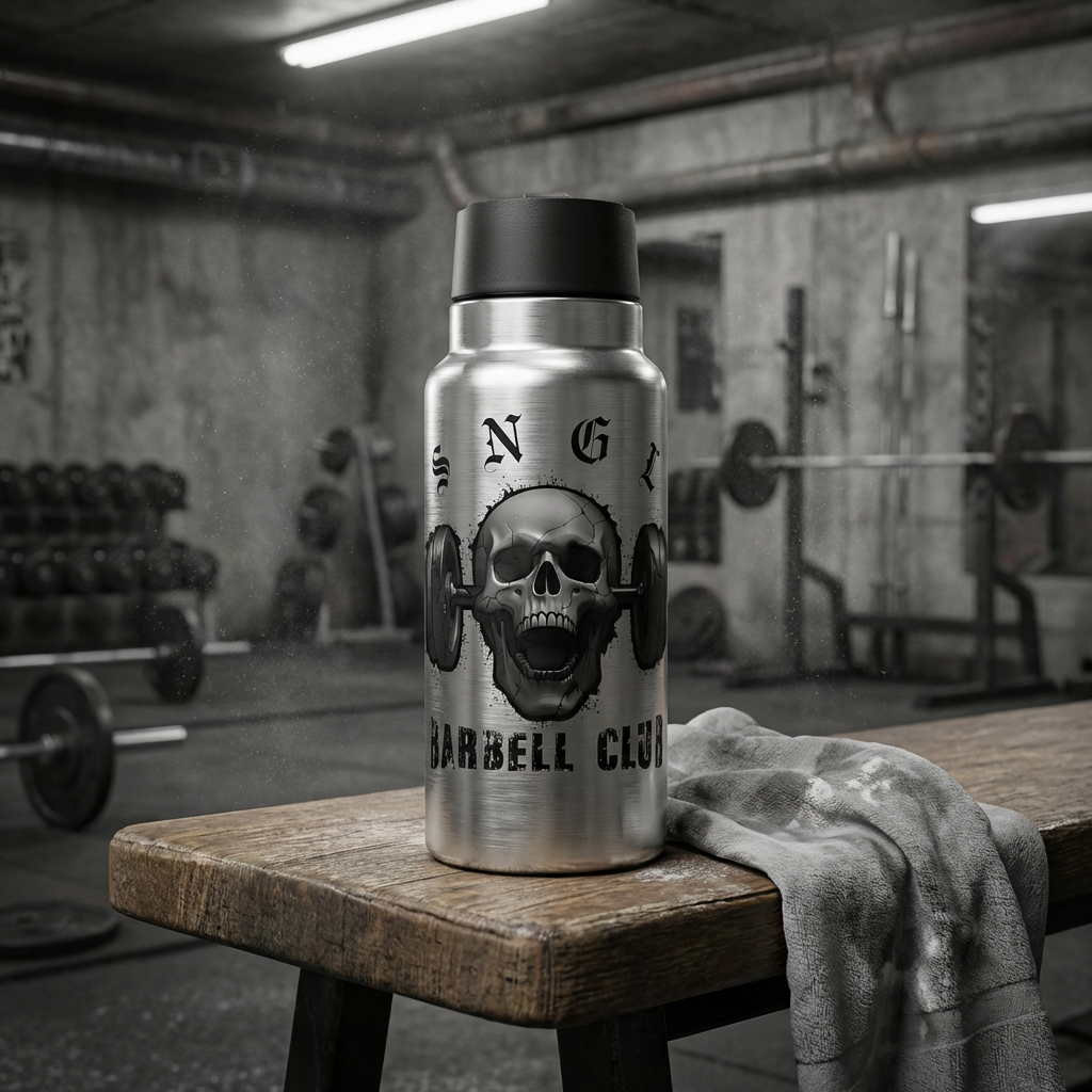 BARBELL CLUB Gator Tumbler, 32oz