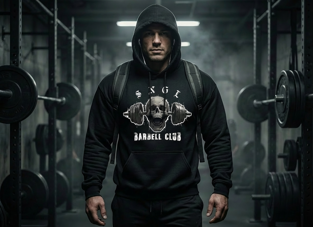 BARBELL CLUB Unisex Heavy Blend™ Hooded Sweatshirt
