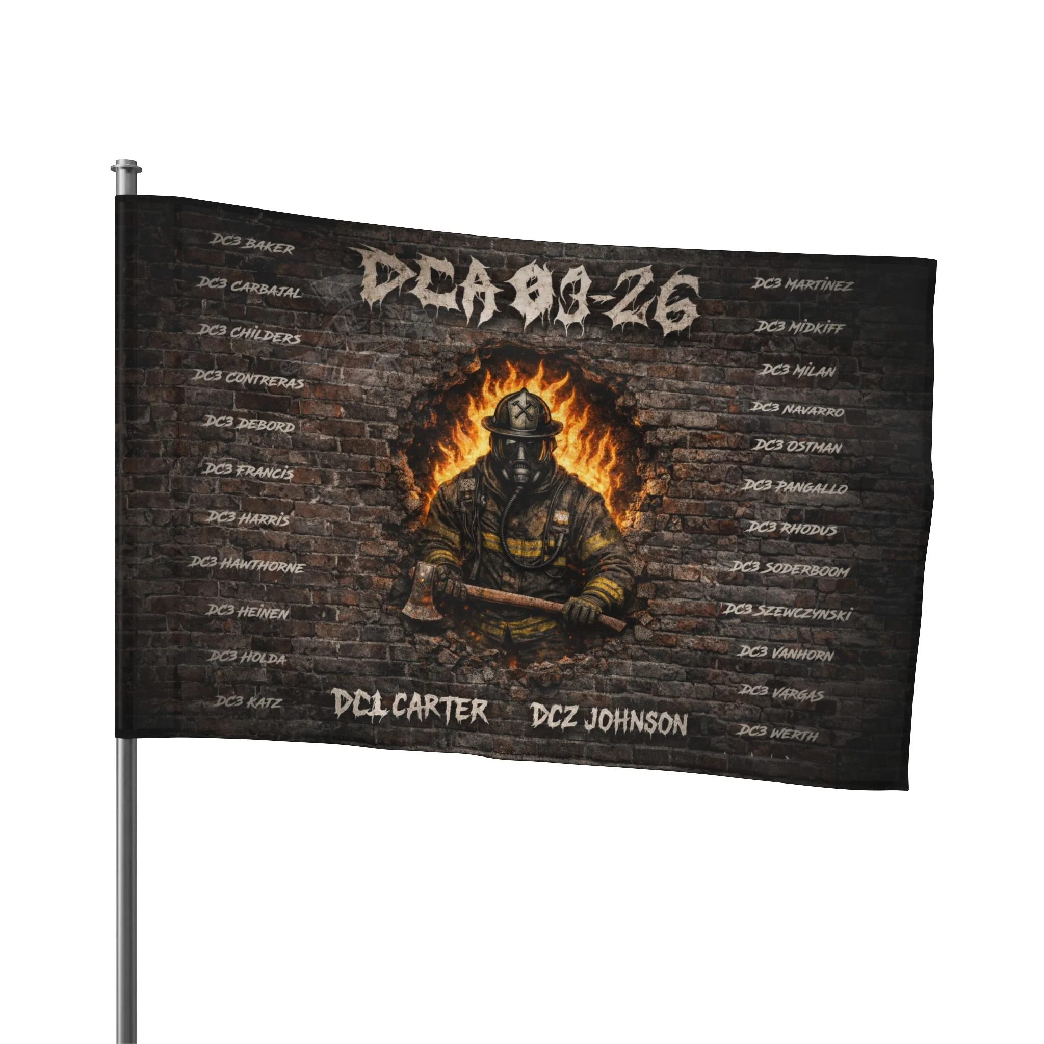 DCA 03-26 Flag 36 x 24