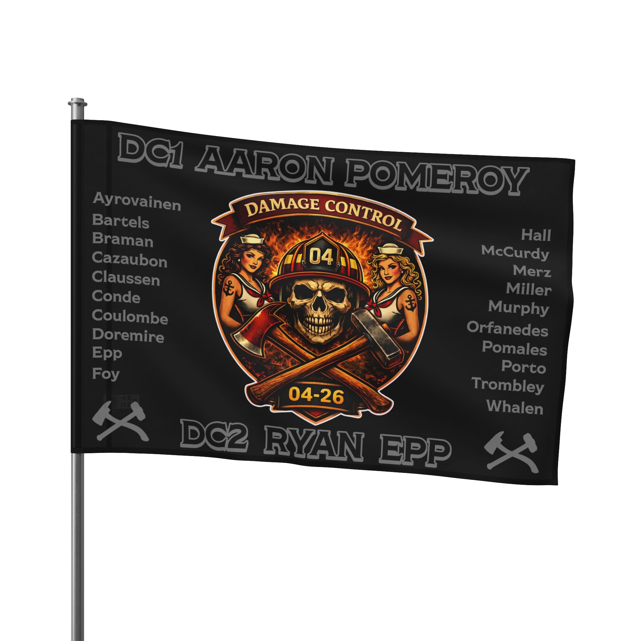 DCA 04-26 Flag 24" x 36"