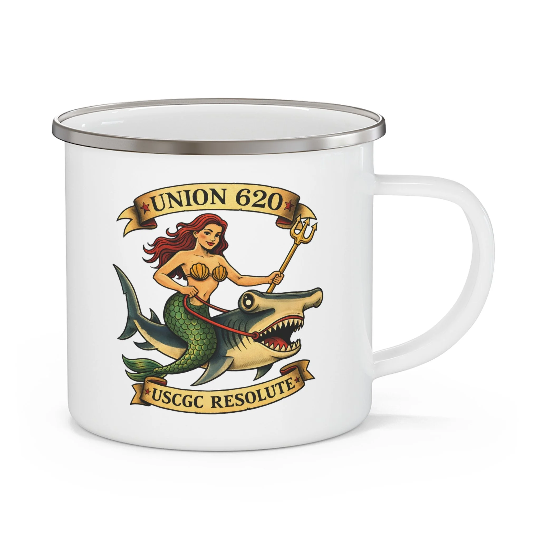 CGC RESOLUTE Enamel Camping Mug