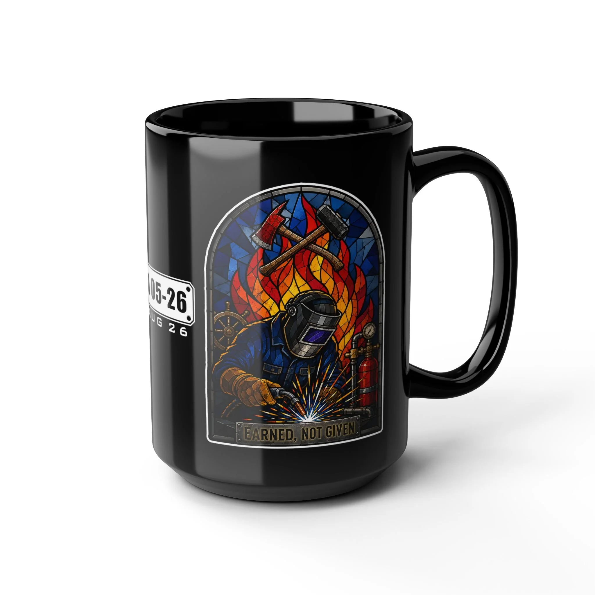 DCA 05-26 Black Mug (15oz)