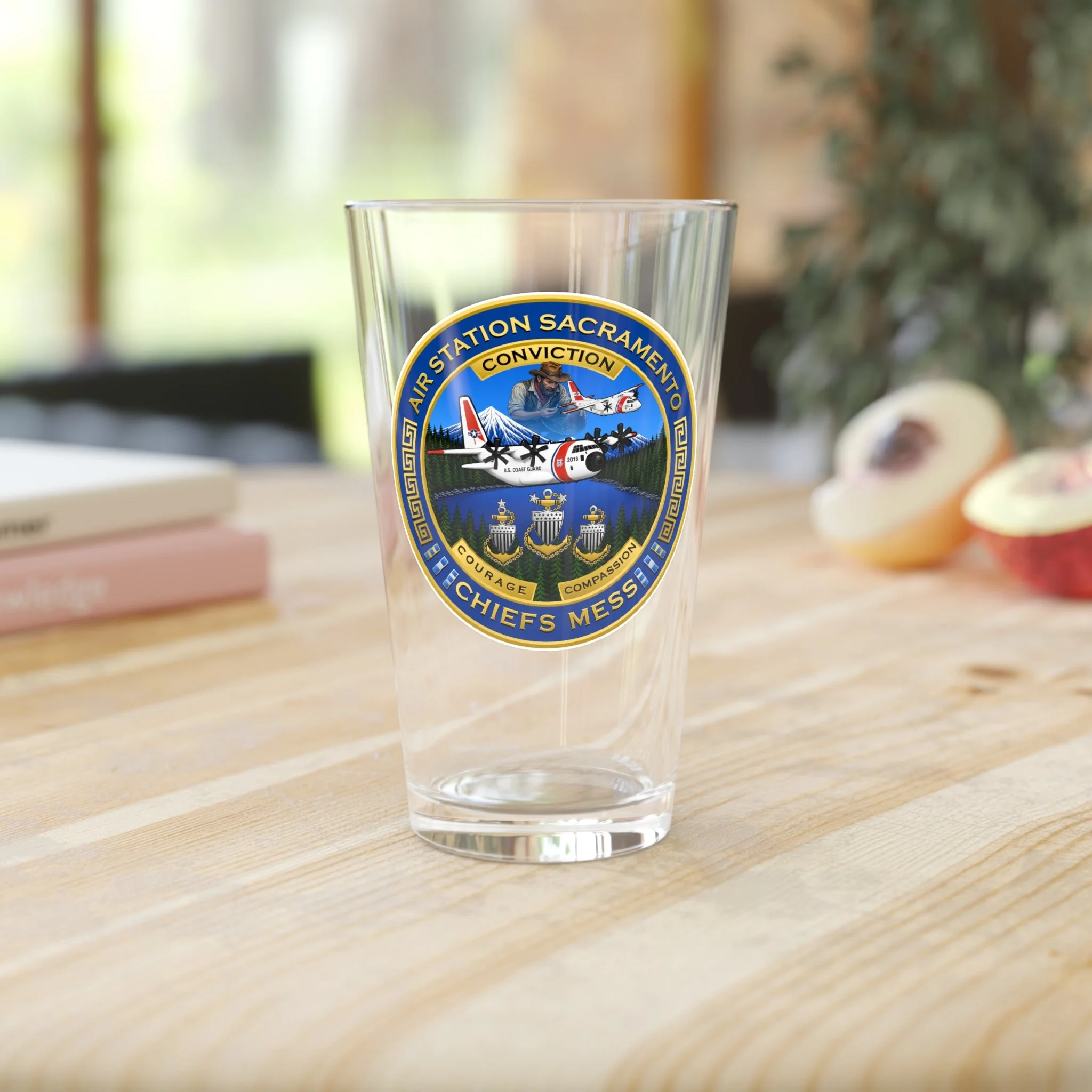 AIR-STA SACRAMENTO Pint Glass, 16oz