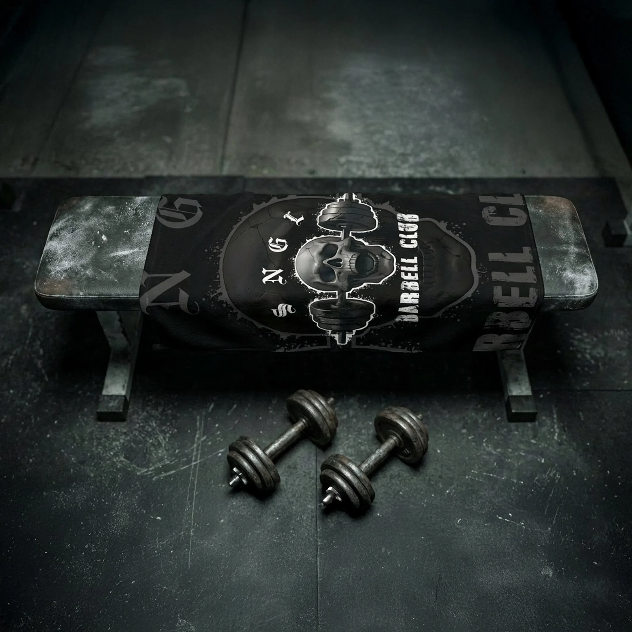 BARBELL CLUB 28" x 16 " Gym Towel