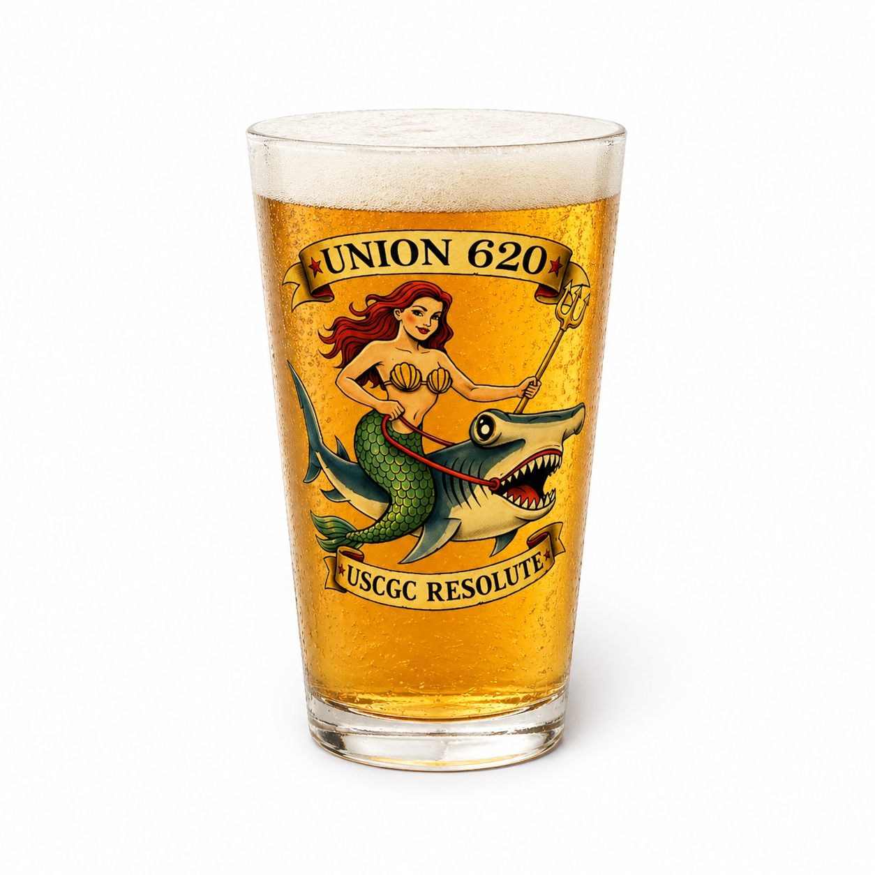 CGC RESOLUTE Pint Glass, 16oz