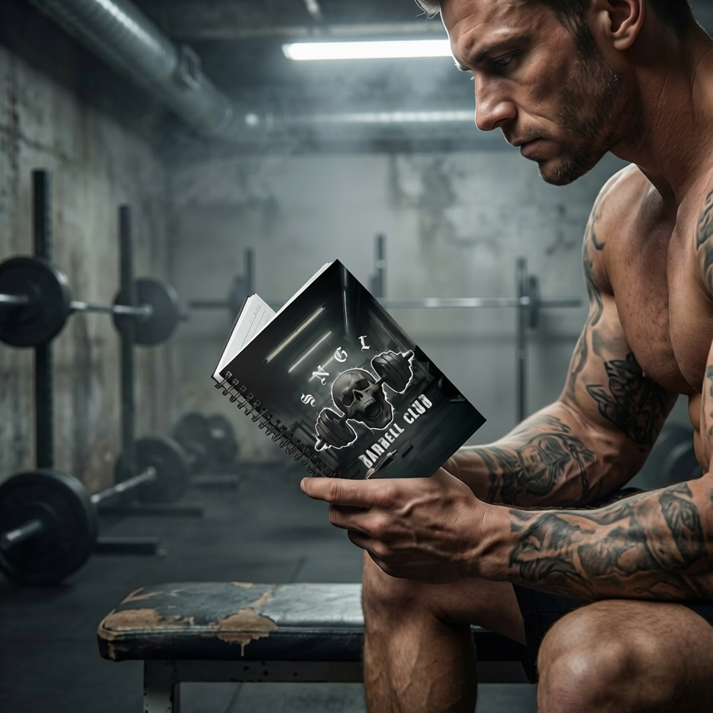 BARBELL CLUB Spiral Notebook - Ruled Line