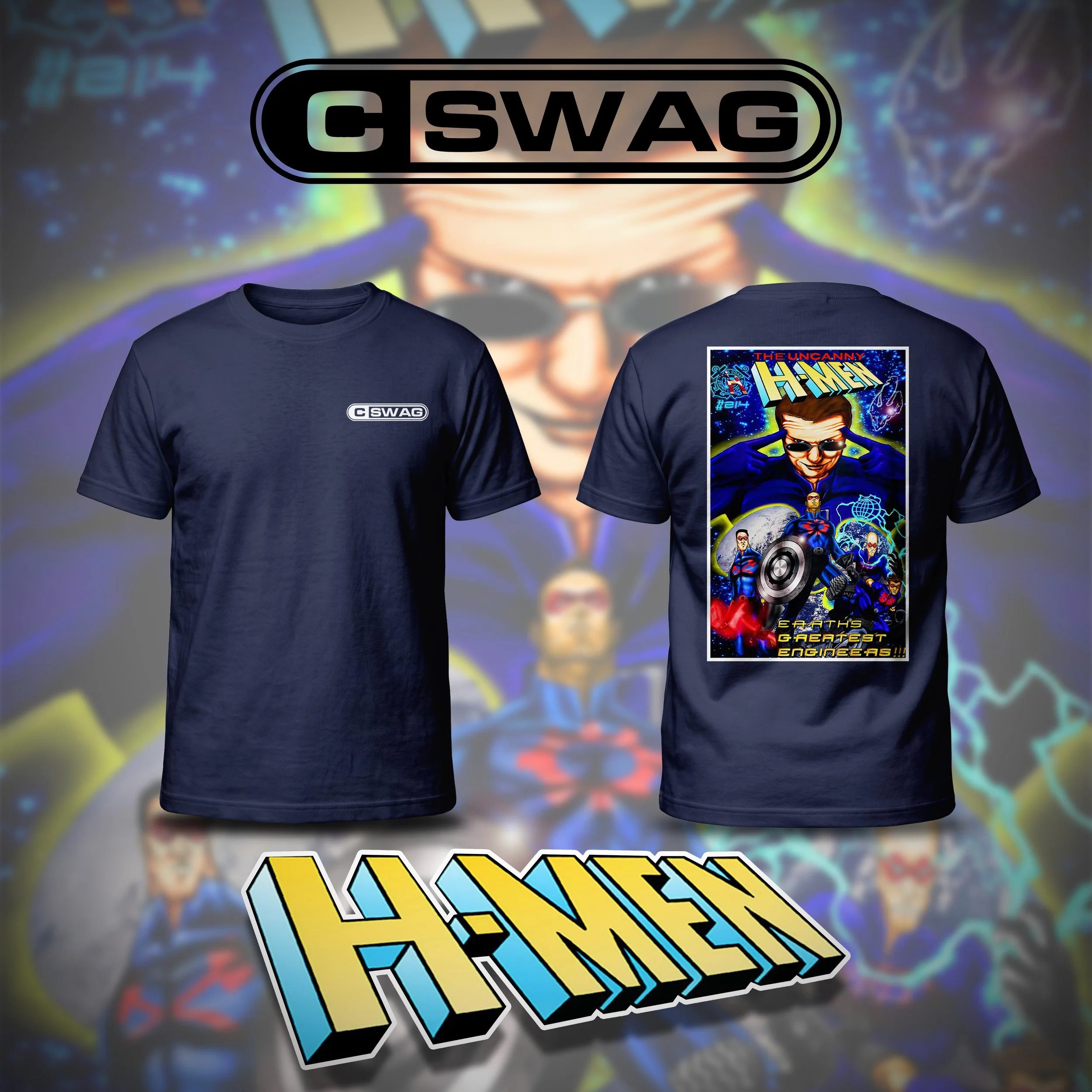H-MEN Unisex Jersey Short Sleeve Tee