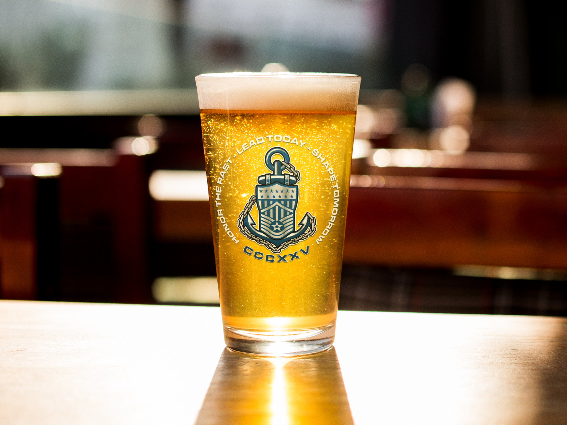 CCCXXV Pint Glass, 16oz