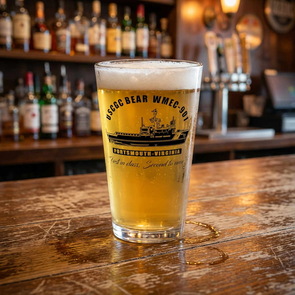 CGC BEAR Pint Glass, 16oz