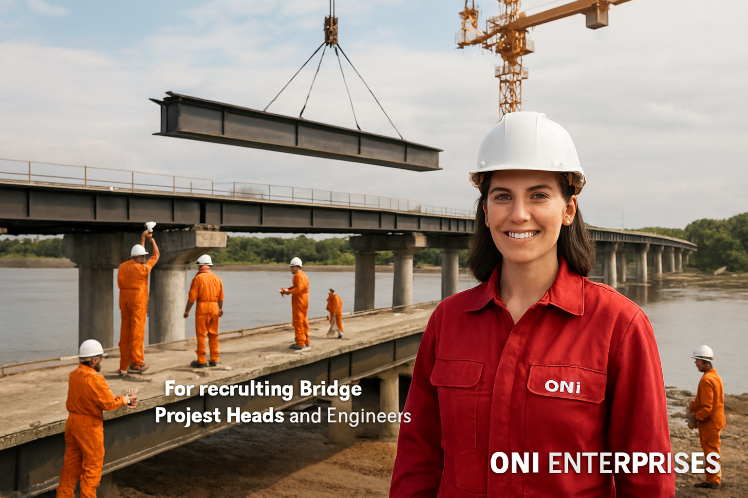Recruit Bridge Project Engineers, ONI ENTERPRISES