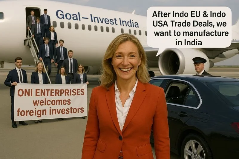Foreign Investment into India, Manufacture in India, ONI ENTERPRISES,