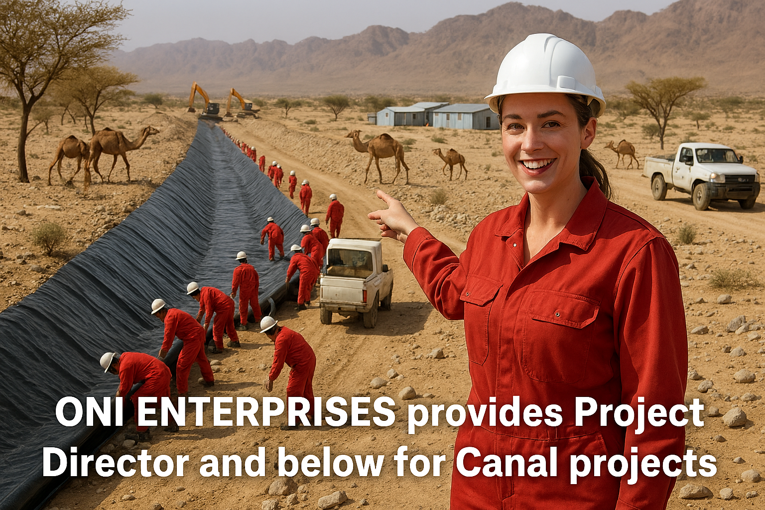 Recruit Canal Project Engineers, ONI ENTERPRISES