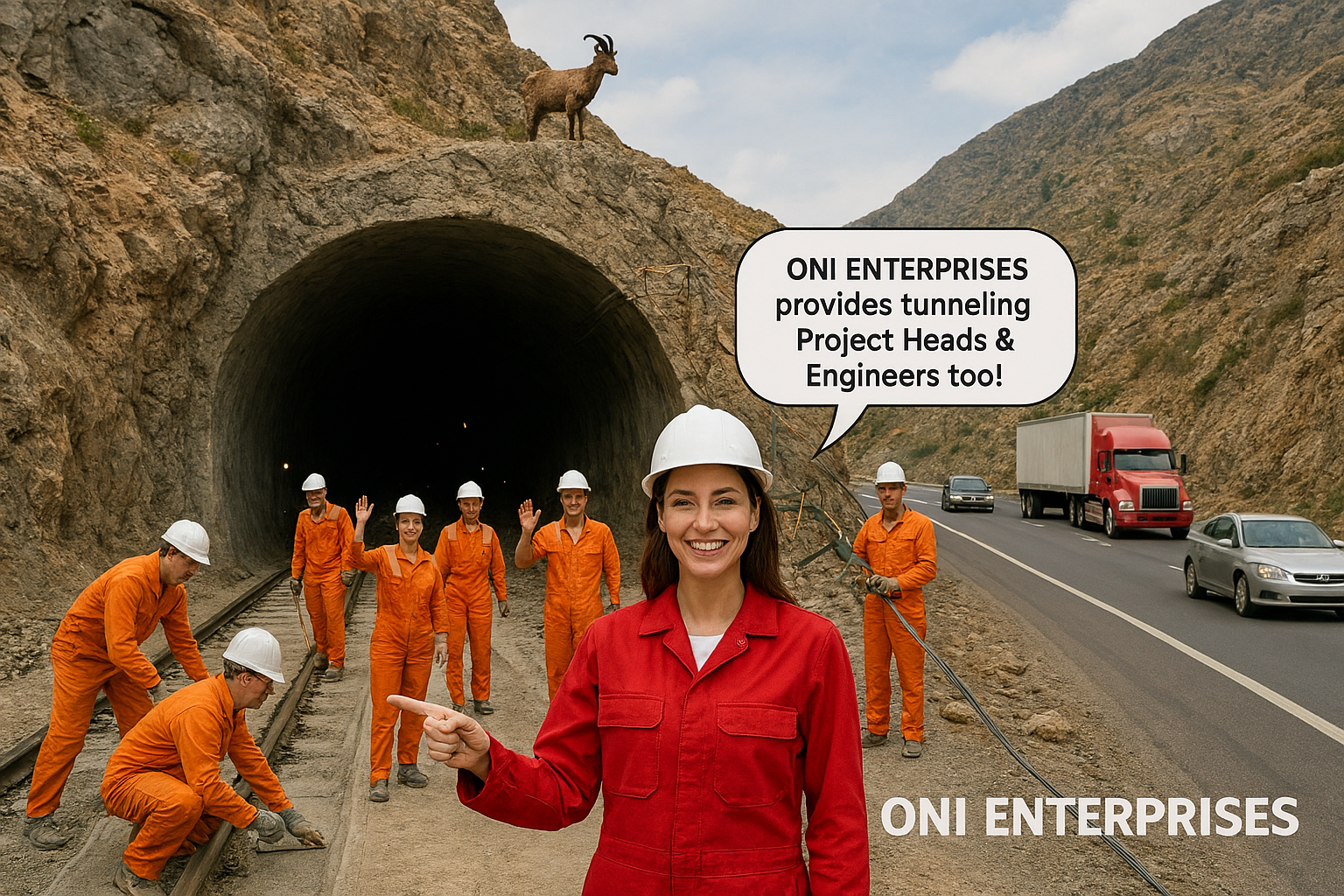 Recruit Tunnel Project Engineers, ONI ENTERPRISES