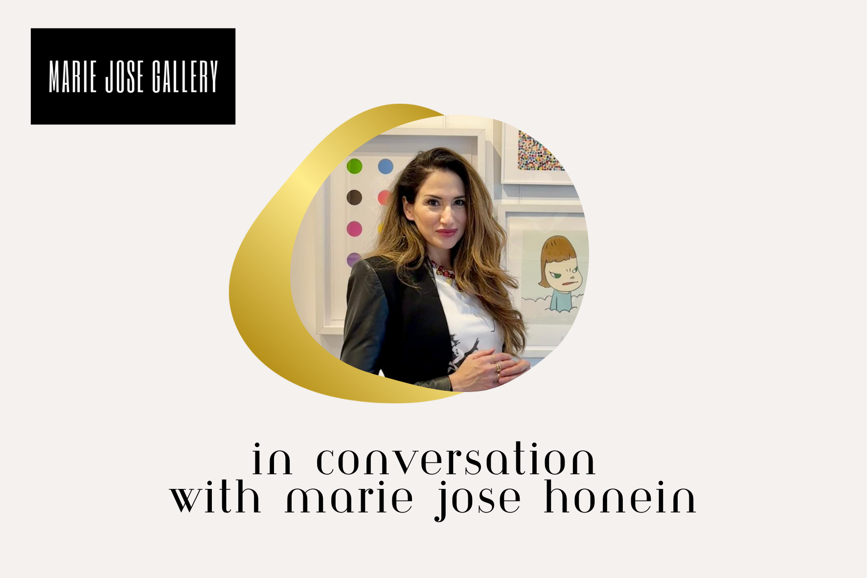 In conversation with Marie Jose