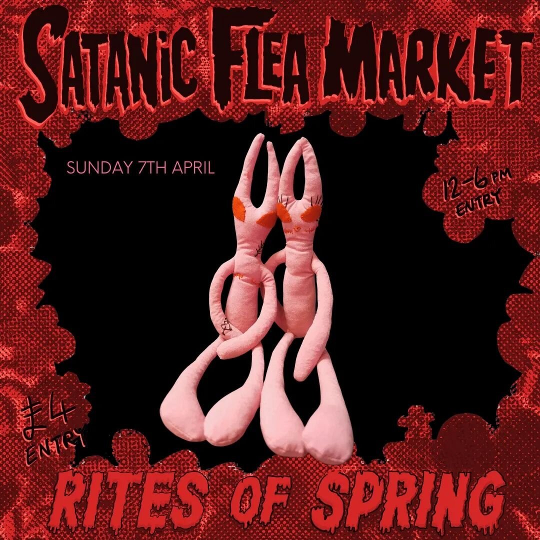 We all know Spring will officially start on Sunday 7th April when we, Mastolf and Mastej, amongst the other weird and wonderful artists, creatives and alternative beings will be bringing our orphanage of sensory creatures for adoption to @electrowerk