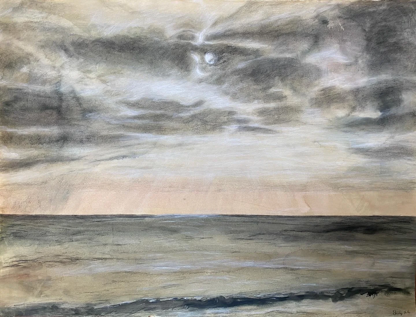 Experimental drawing midterm. More drawings soon as I polish them up over the next few days. 😊

#charcoal #charcoaldrawing #landscape #midterm #artschool #clouds #cloudscape #sunset #beachlandscape #beachdrawing #prettyart #soothingart #calmingart #