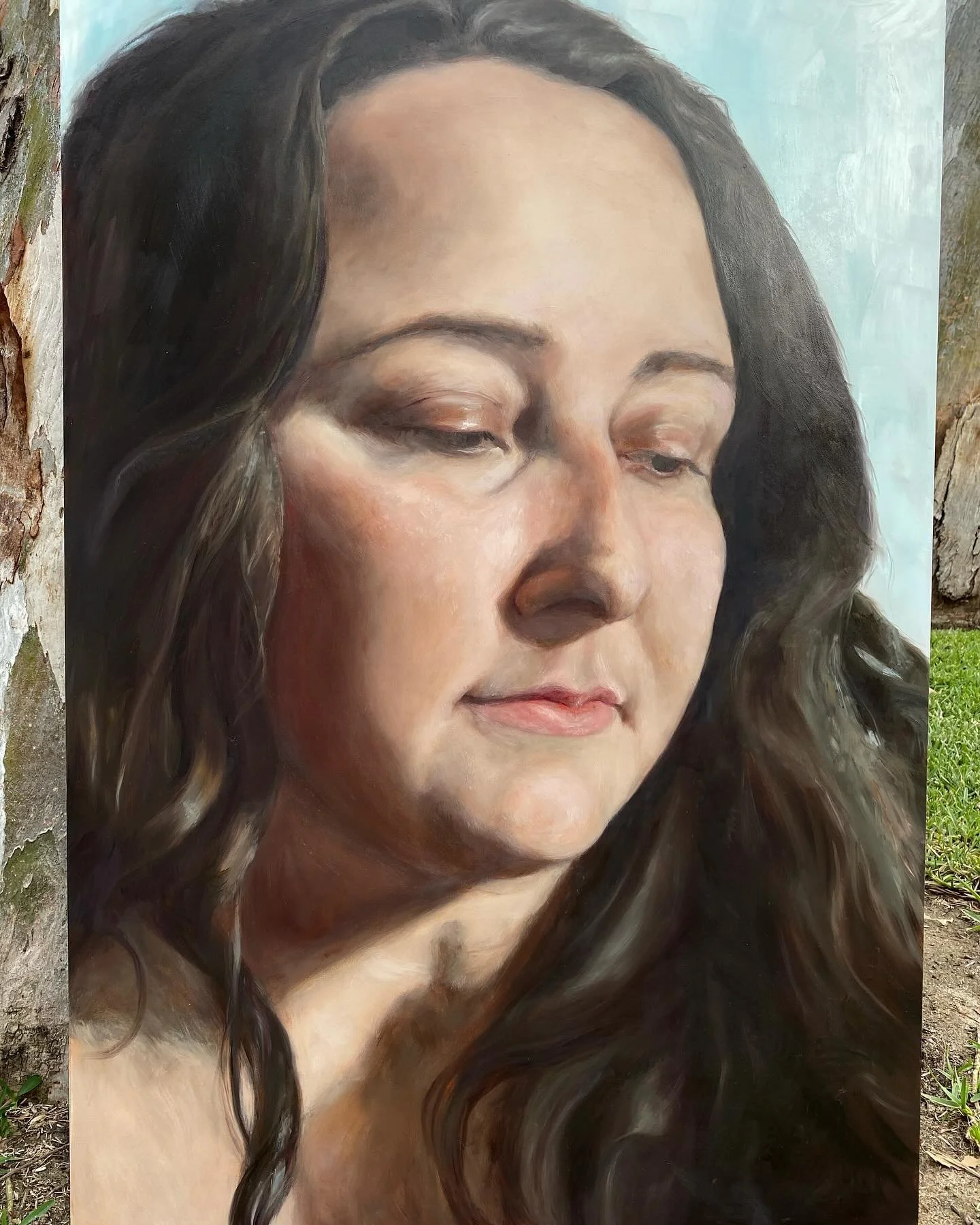 It&rsquo;s been a year and a half since I truly finished a painting. So this is kind of a big deal for me right now 😎.

Despite being in school, art has been taking the back burner the last little while as I&rsquo;ve been trying to heal and grow emo