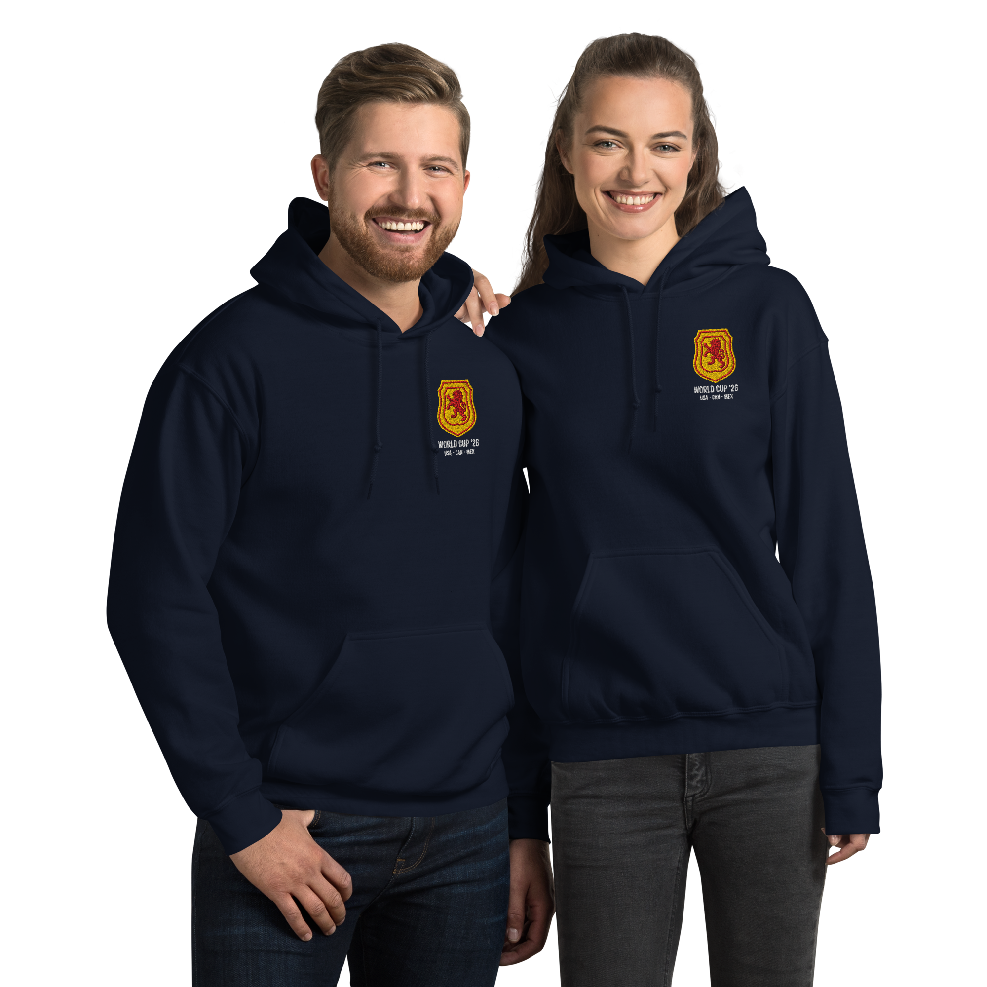 Scotland World Cup 26 Hoodie - Vintage Embroidered