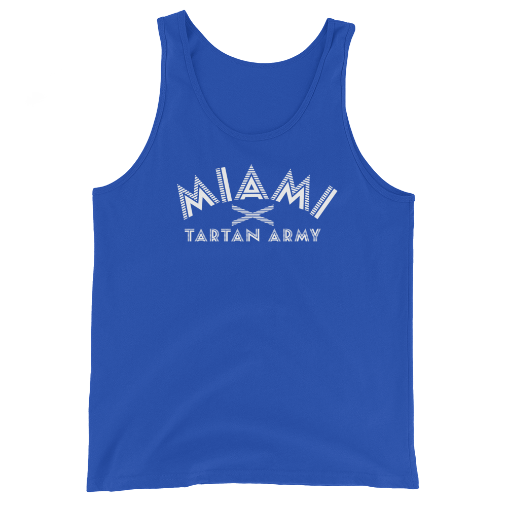Men's Miami Tartan Army Tank Top