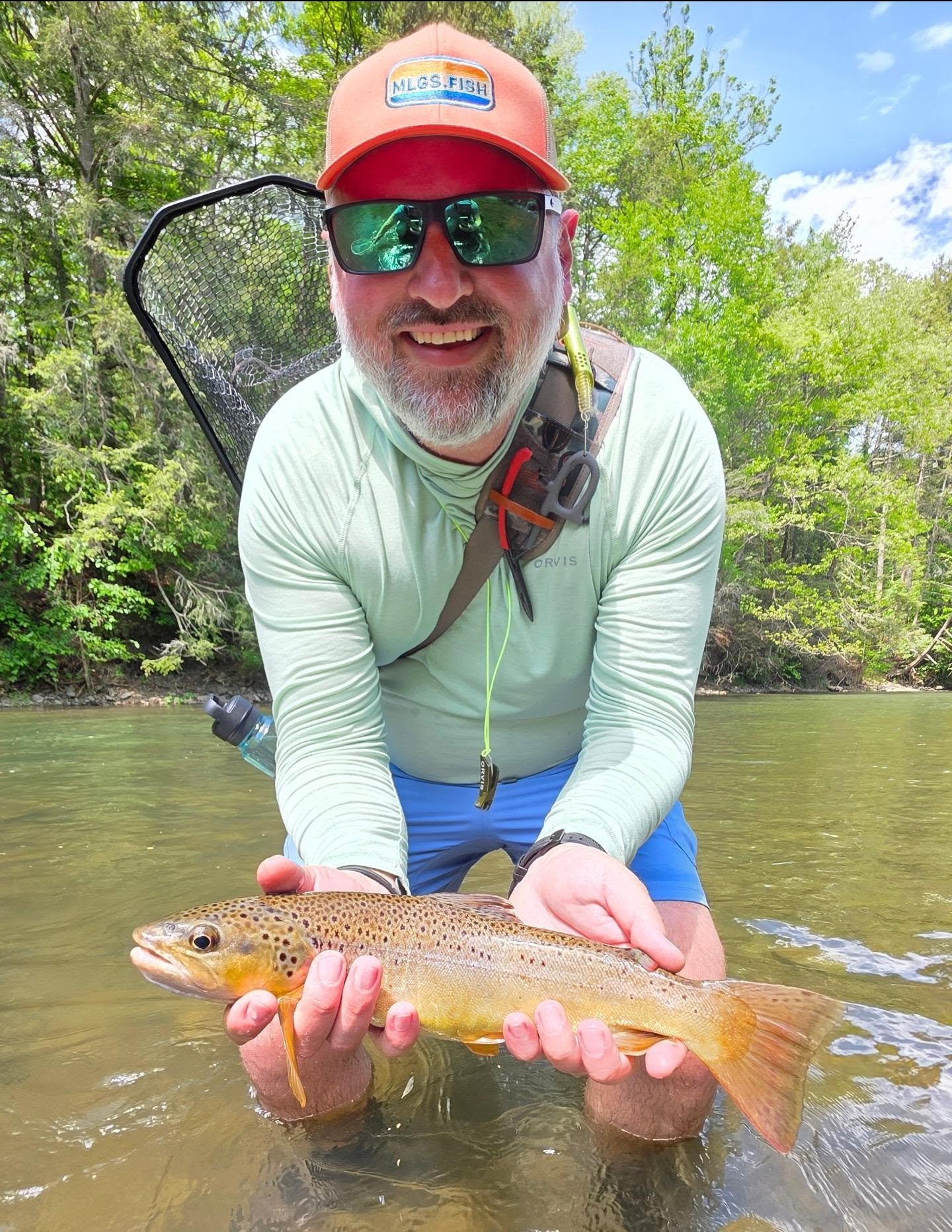 Having some fun in Central PA. #trout #flyfishingjunkie #centralpa #flyfishingaddict