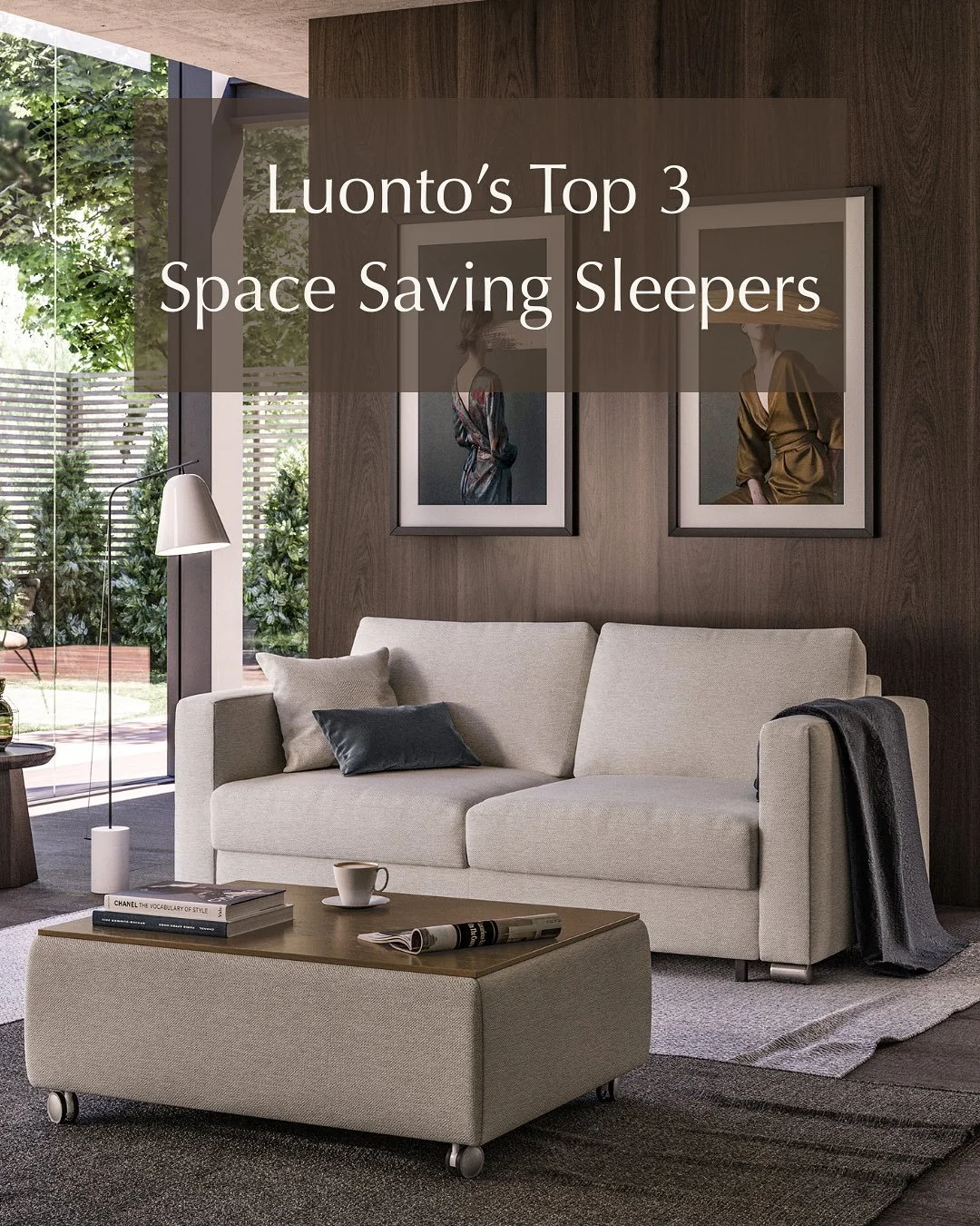 🛏️ Sleep Smart, Live Stylish 🛋️

Need extra sleeping space without sacrificing style? Meet @luontofurniture Top 3 Space-Saving Sleepers &mdash; sustainably made in Finland and crafted for modern living. ✨

🌟 1. Cove Sleeper
A cozy, compact chaise 