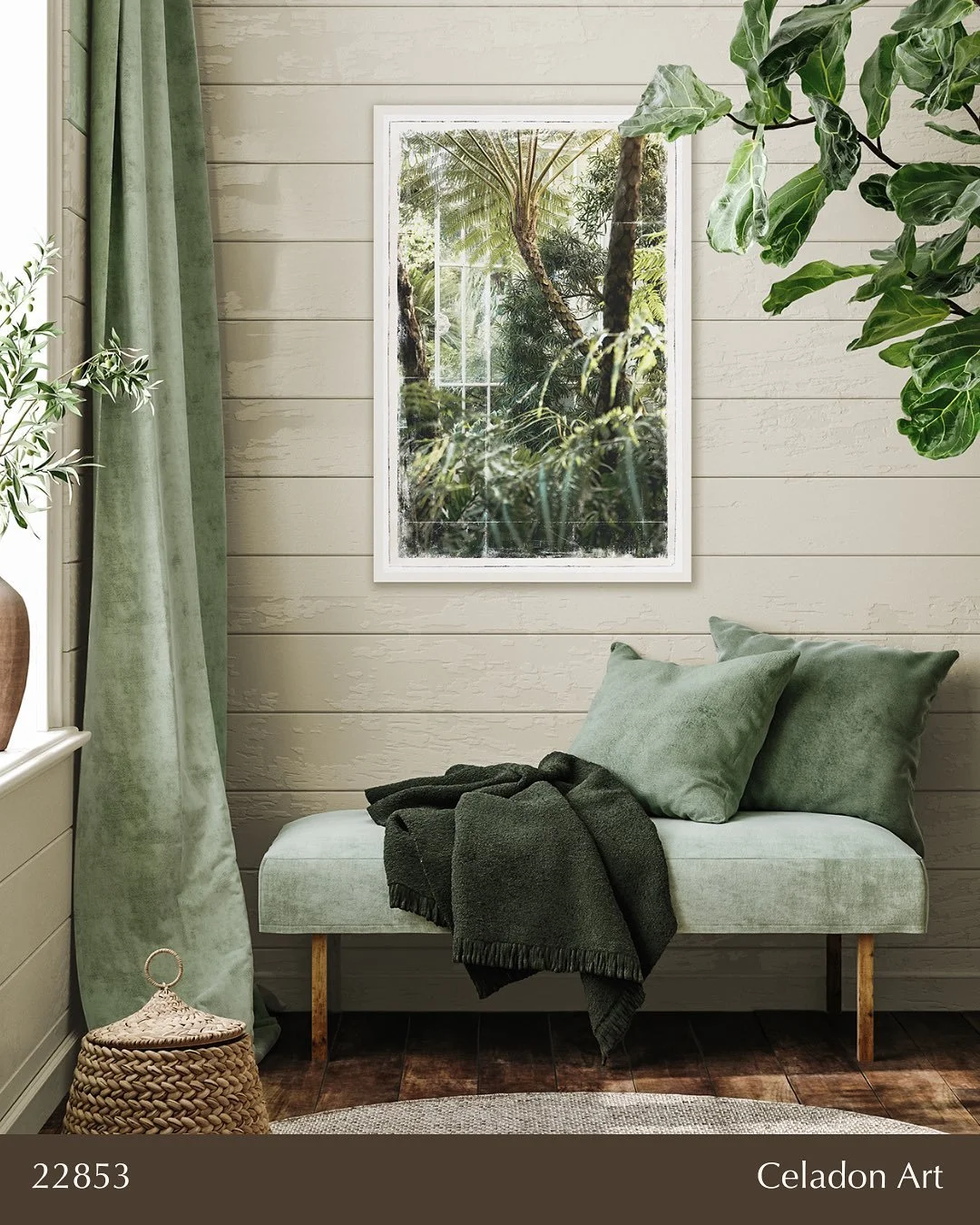 🌿 Greenhouse Series by @celadonart 🌿

A breath of nature, framed in elegance. The Greenhouse Series brings the tranquility of botanical forms into your space &mdash; layered textures, soft palettes, and quiet beauty inspired by greenhouse light and