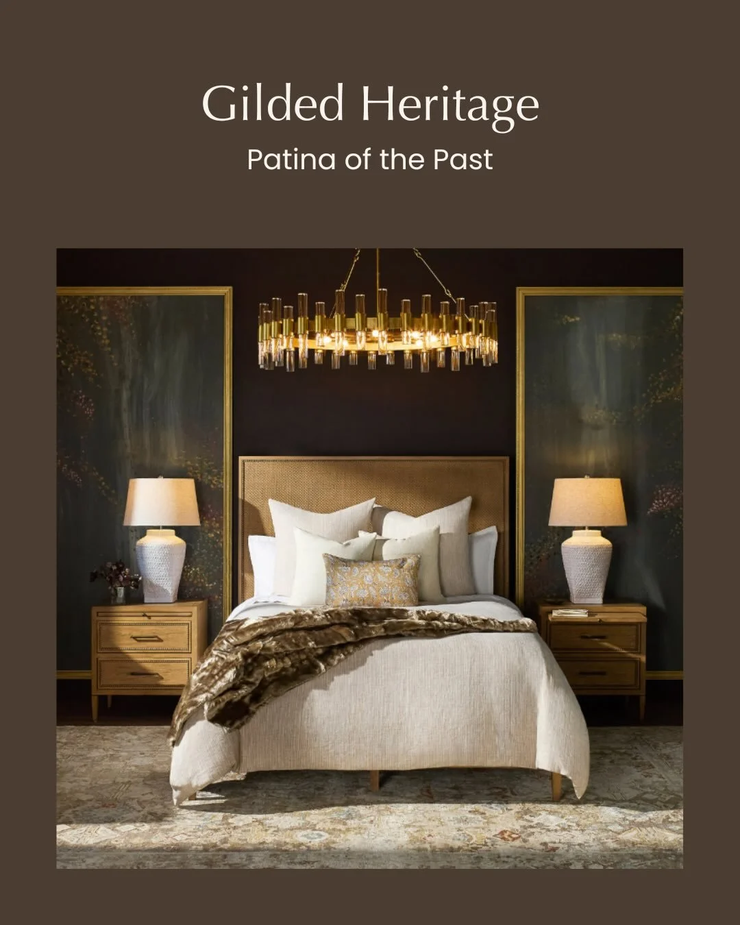Timeless textures, lived-in warmth. @suryasocial Gilded Heritage brings the patina of the past into the present