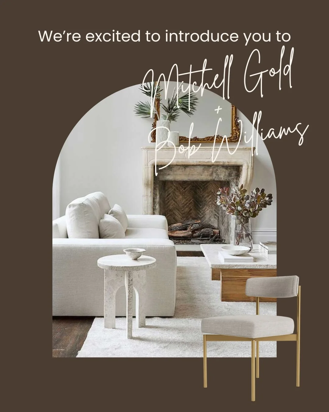 We&rsquo;re proud to announce that we are now representing Mitchell Gold + Bob Williams in Alberta and British Columbia. 🛋️🥳👏🏻

Known for timeless design, exceptional comfort, and thoughtful craftsmanship, their collections align seamlessly with 