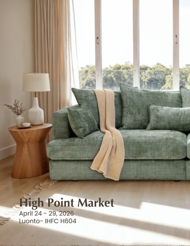 Join Us at High Point Market &ndash; Spring 2026

🗓 April 24&ndash;29
📍 IHFC &ndash; H604

Explore our collection of thoughtfully designed, sustainably crafted furniture made by @luontofurniture &mdash; featuring smart functionality and timeless Sc