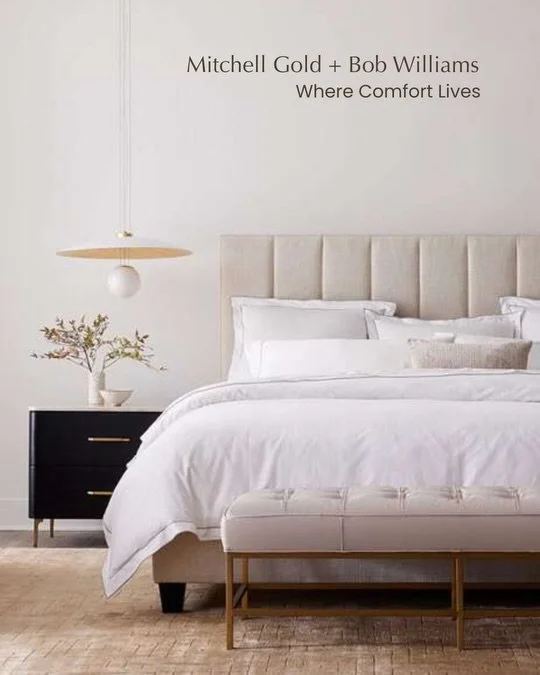 Designed for the way you live. From upholstered beds to thoughtfully crafted nightstands and storage pieces, @mgbwhome brings together comfort, function, and timeless style. Discover pieces made to fit your space.