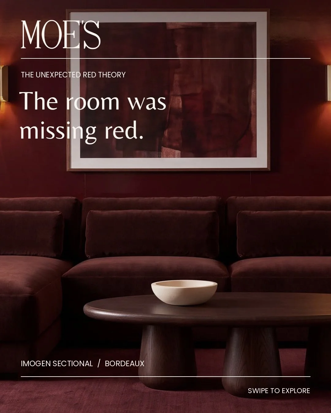 Your neutral room might be missing one thing: red.

The unexpected red theory is the idea that a red element can bring a room to life&mdash;even when it sits outside the existing palette.

Start small with the Forli Marble Box in Red Levanto or Tolu 
