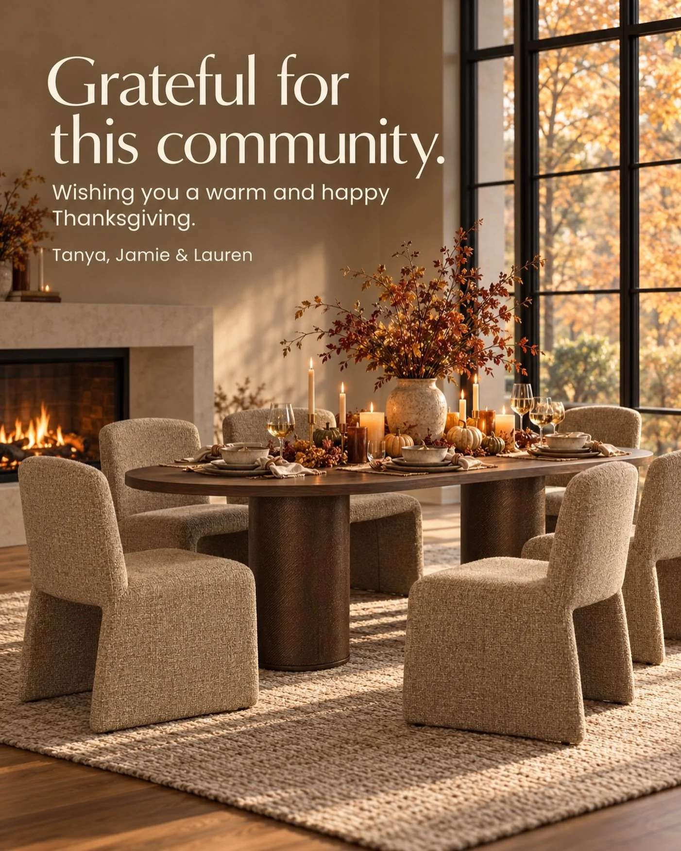 🍂 A season for gratitude.

This Thanksgiving, we&rsquo;re reflecting on the people who make what we do so meaningful.

To our retail partners, designers, manufacturers and industry friends &mdash; thank you for your trust, your collaboration and the