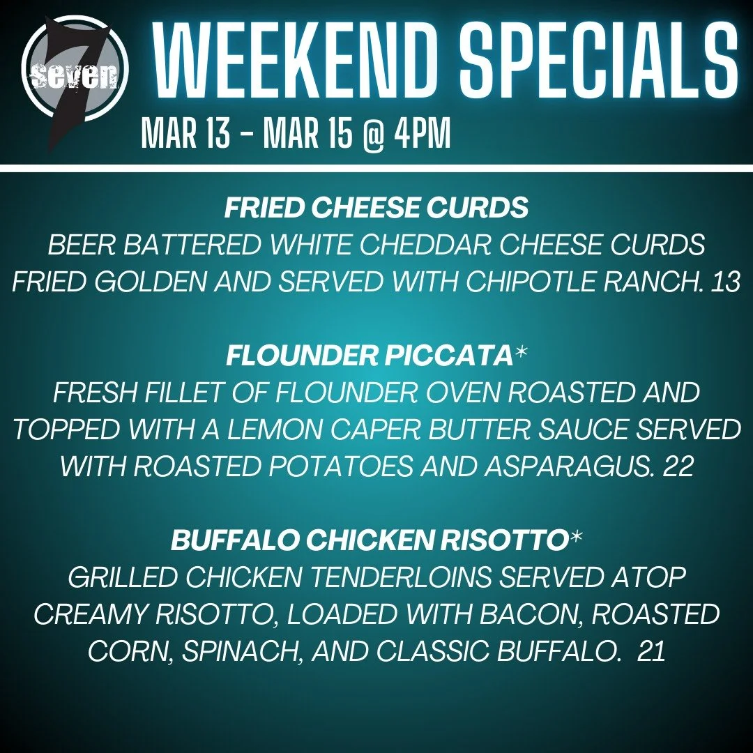 Weekend = Treat Yourself Time! 😍
Order Online 💻 https://bit.ly/7-online-orders