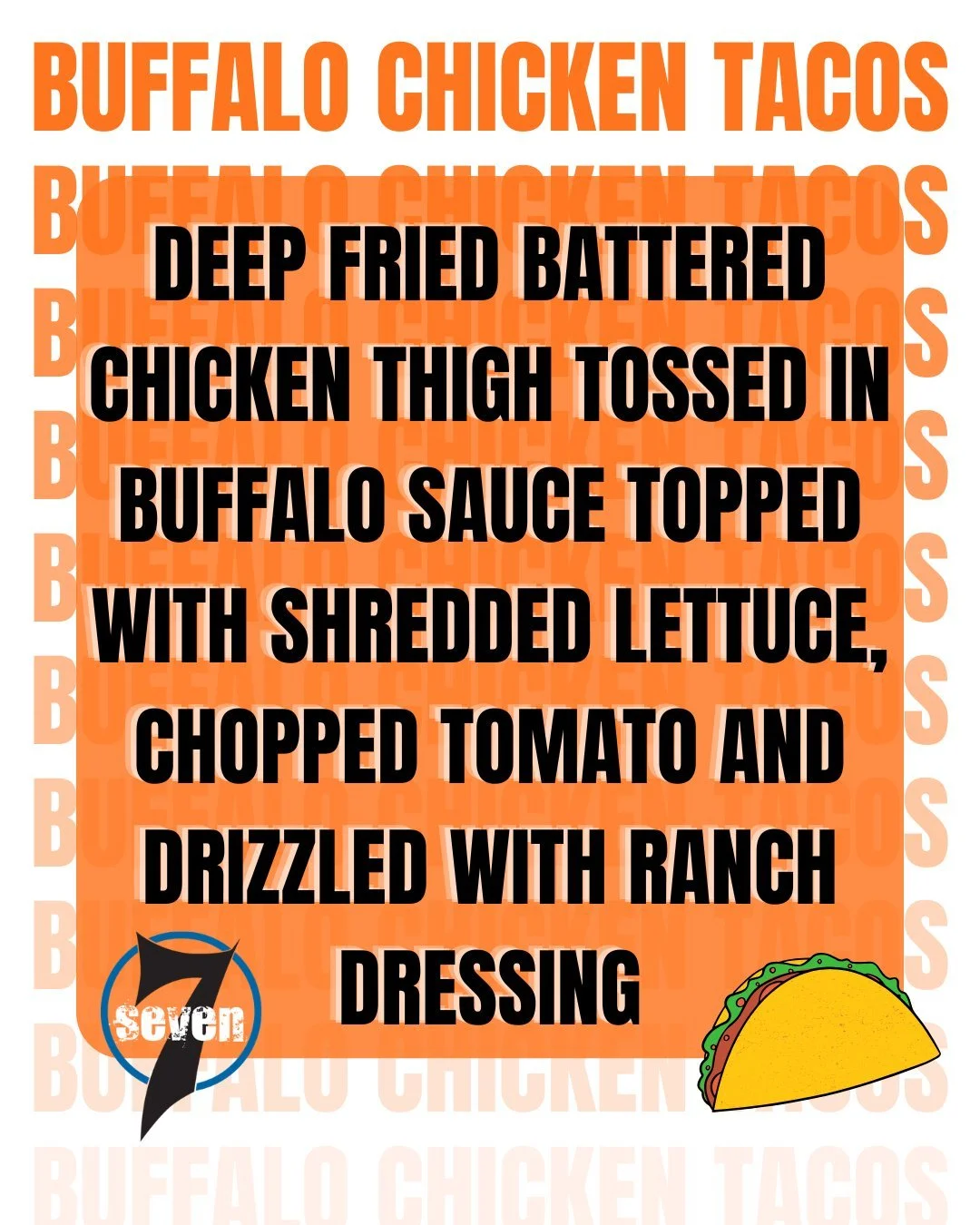 Buffalo chicken tacos bringing the heat this Taco Tuesday 🔥🌮 who&rsquo;s grabbing one (or three)? 😏