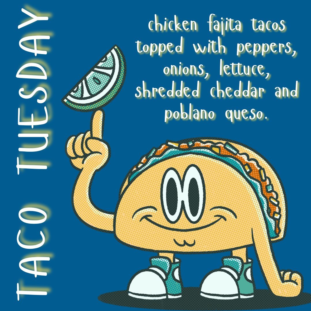 Your sign to get tacos tonight: this post 🌮👀

👉$13 Tacos
👉$1 Off Margs
👉$11 Half lb Steamed Shrimp