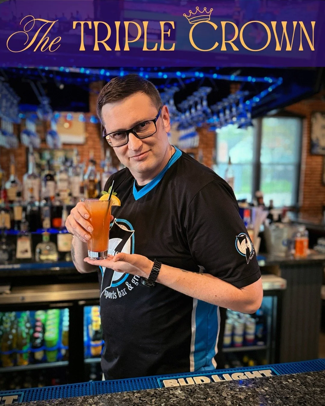 🏇 And they&rsquo;re off! Introducing May&rsquo;s featured drink: The Triple Crown
Crafted by Kyle and ready for Derby Day (and every day after 😉)